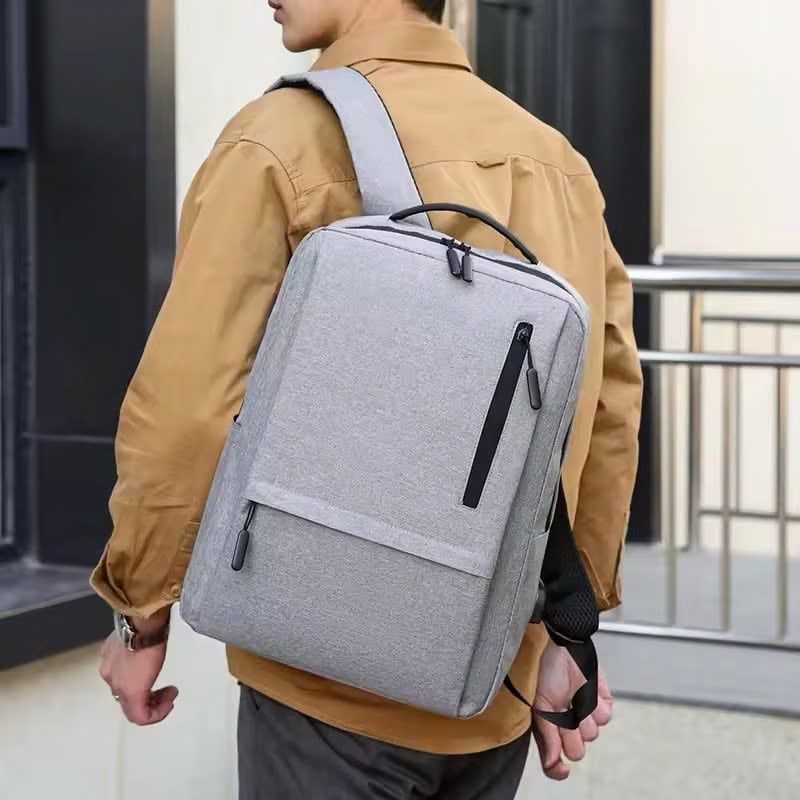 May Balo laptop công sở 15.6 inch có cổng sạc USB, balo du lịch theo yêu cầu - BL2470