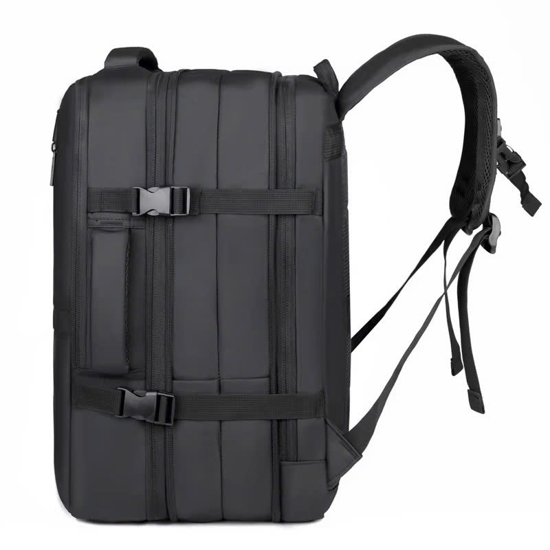 May Balo Laptop Văn Phòng - Chất Liệu Nylon Đen, Tùy Chỉnh Logo Theo Yêu Cầu - BL24173