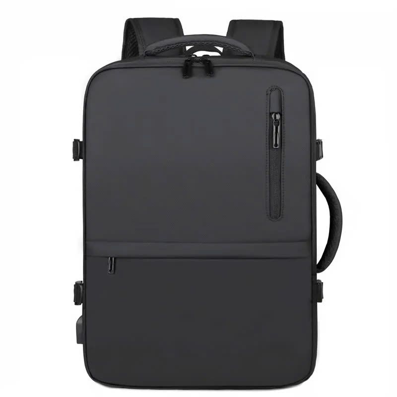 May Balo Laptop Văn Phòng - Chất Liệu Nylon Đen, Tùy Chỉnh Logo Theo Yêu Cầu - BL24173