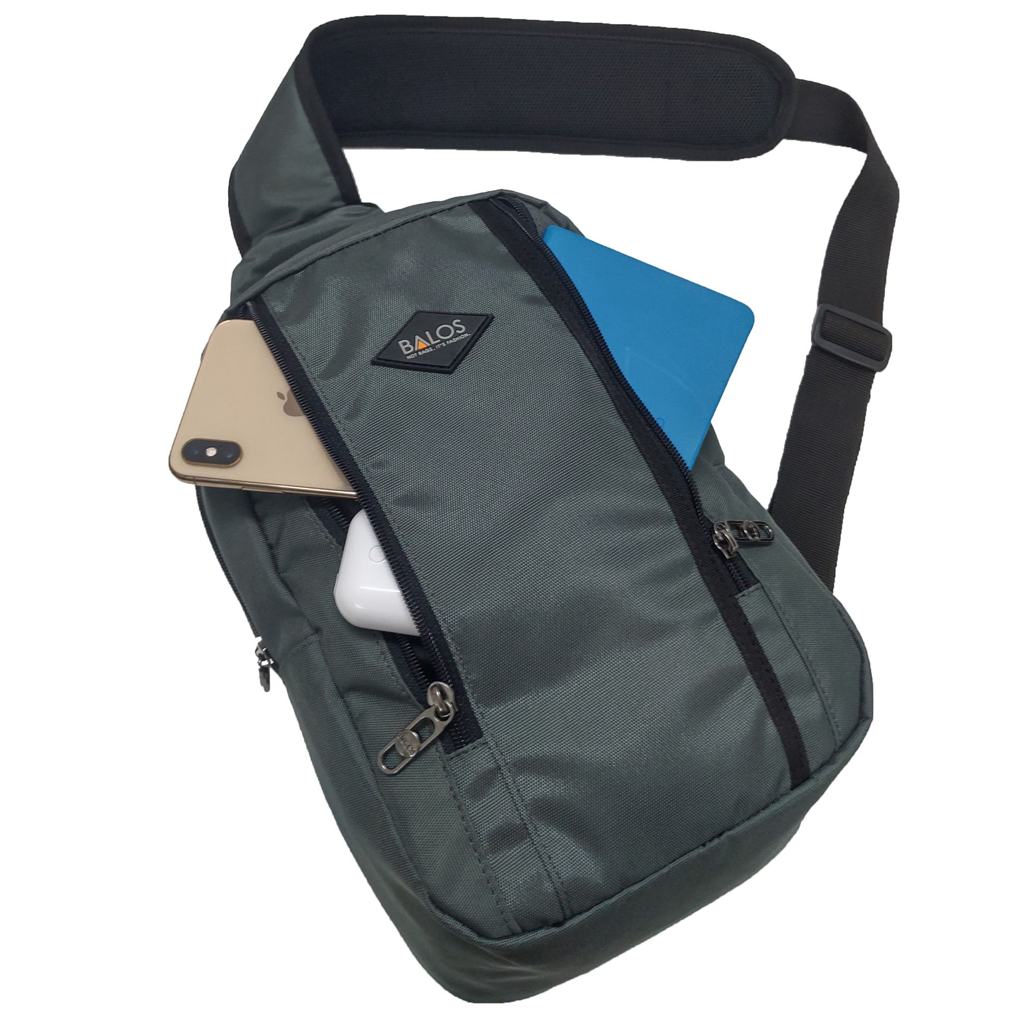 Balos ZEN SLING 6 D.Grey - Balo chéo một quai