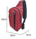  Balos ZEN SLING 6 D.Red - Balo chéo một quai 