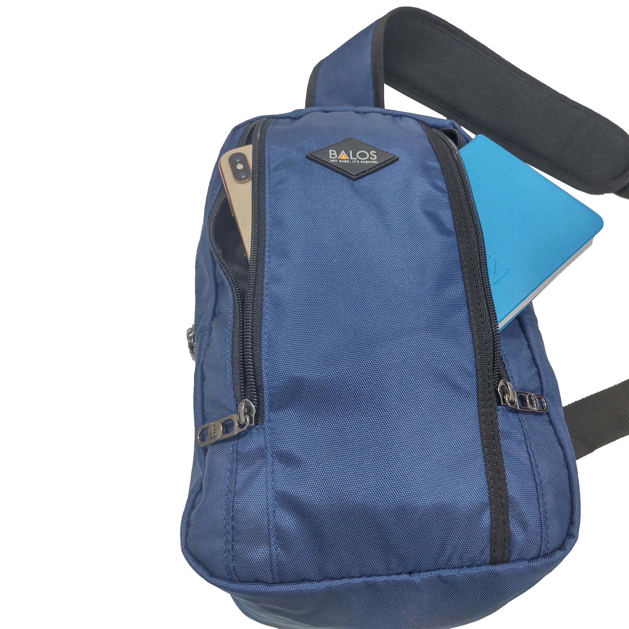 Balos ZEN SLING 6 Navy - Balo chéo một quai