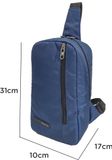  Balos ZEN SLING 5 Navy - Balo chéo một quai 