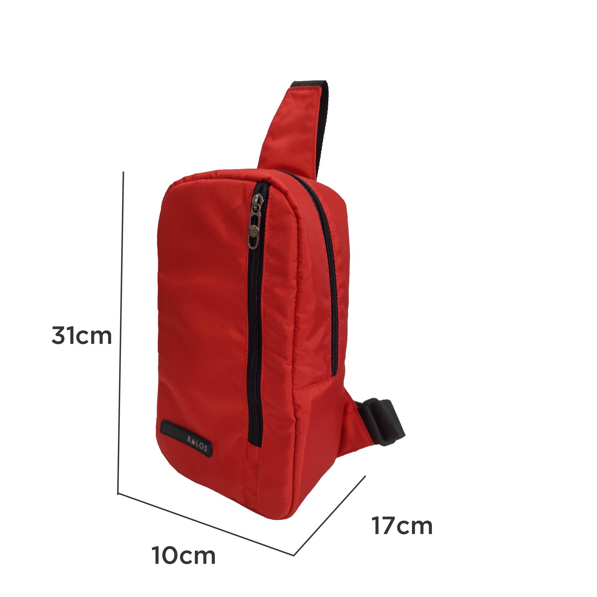  Balos ZEN SLING 5 Red - Balo chéo một quai 