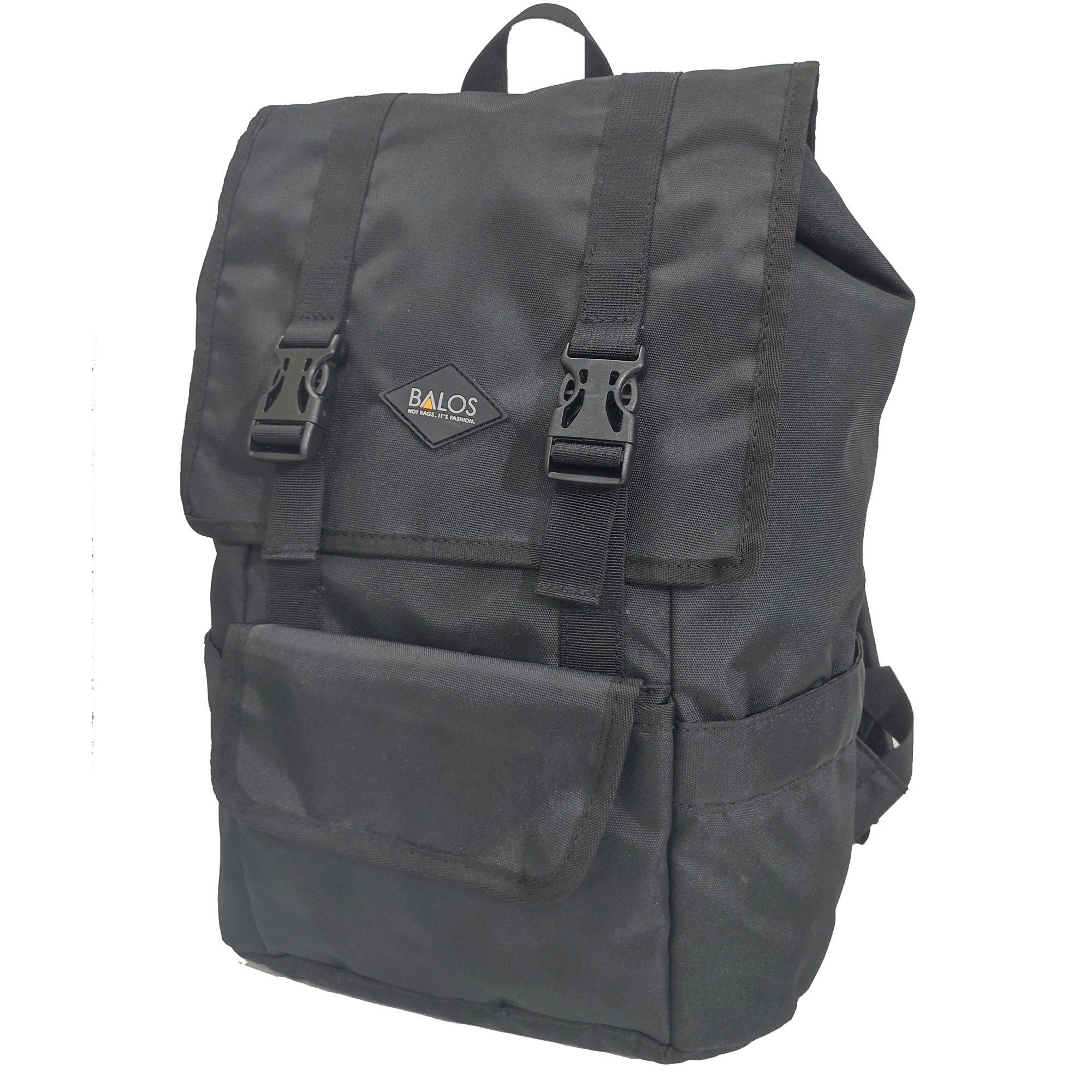 Balos SKY FLAP Black Backpack - Balo Laptop thời trang