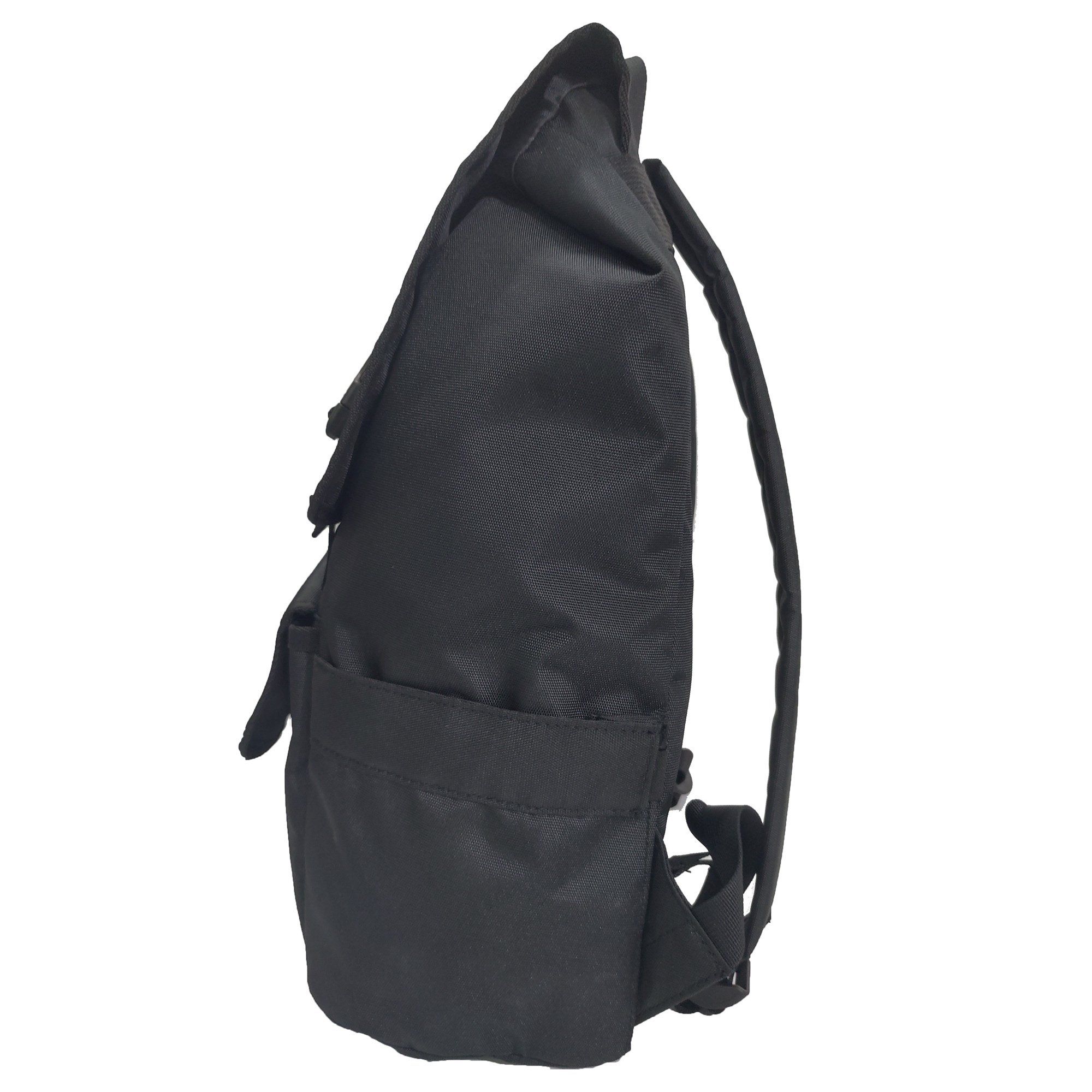 Balos SKY FLAP Black Backpack - Balo Laptop thời trang