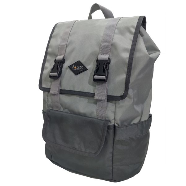  Balos SKY FLAP Grey/D.Grey Backpack - Balo Laptop thời trang 