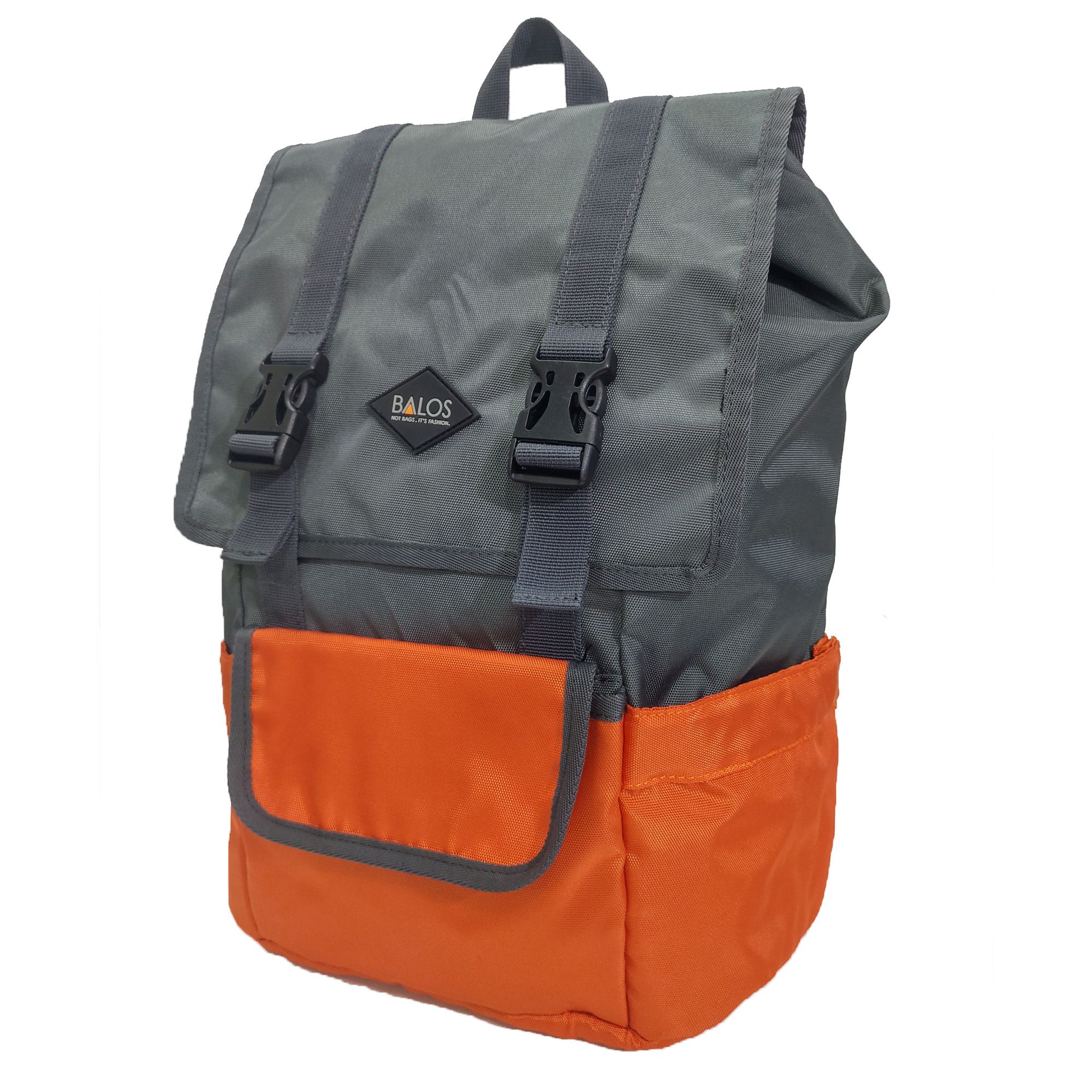  Balos SKY FLAP Orange/D.Grey Backpack - Balo Laptop thời trang 