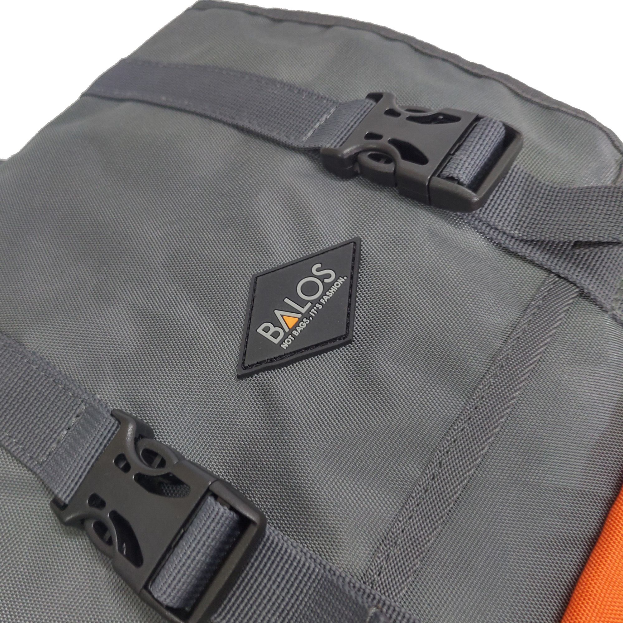 Balos SKY FLAP Orange/D.Grey Backpack - Balo Laptop thời trang
