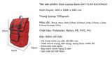  Balos SKY FLAP Red Backpack - Balo Laptop thời trang 