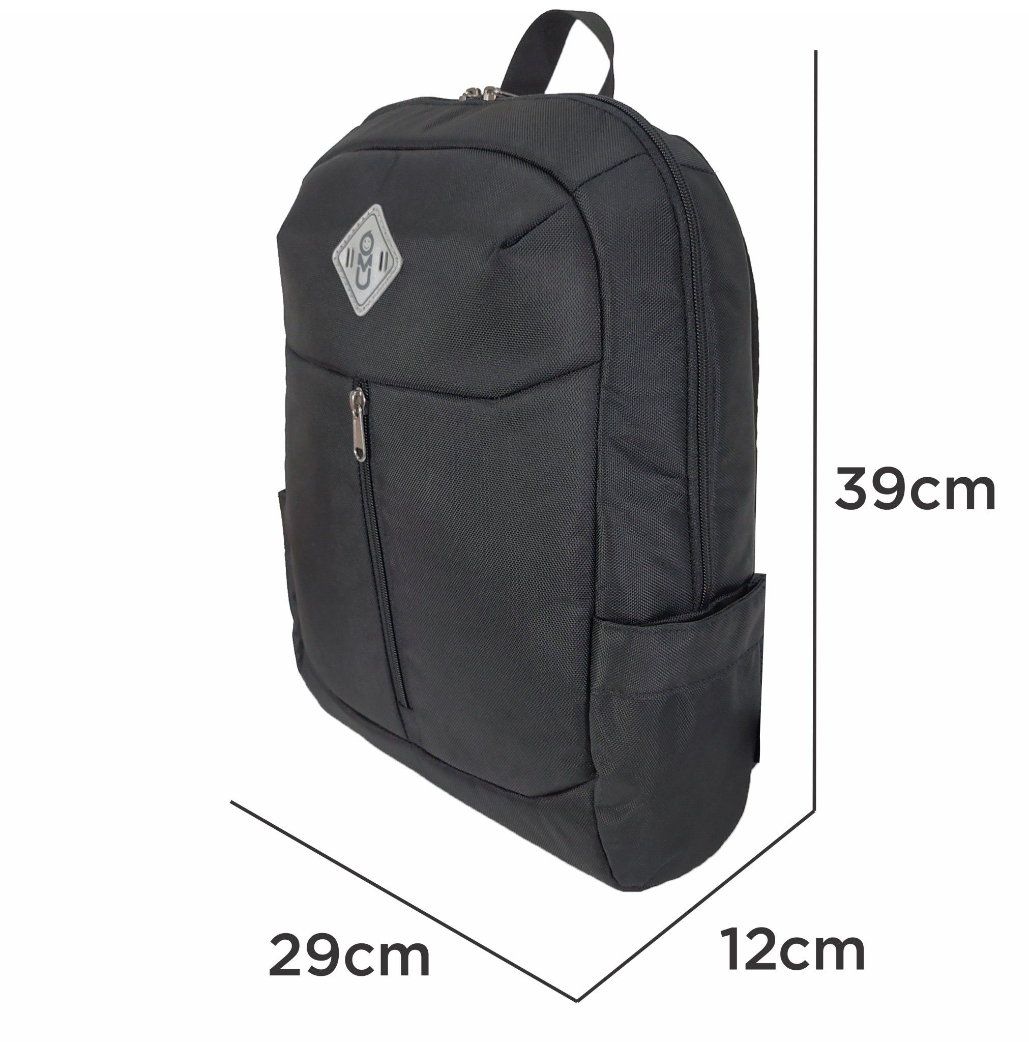  Balo UMO EVANKI BackPack Black- Balo Laptop Cao Cấp 