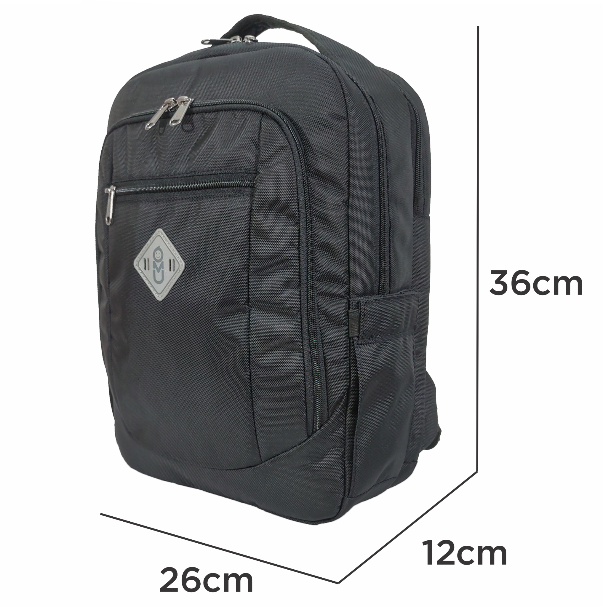  Balo UMO FOCUS BackPack D.Grey- Balo Laptop Cao Cấp 