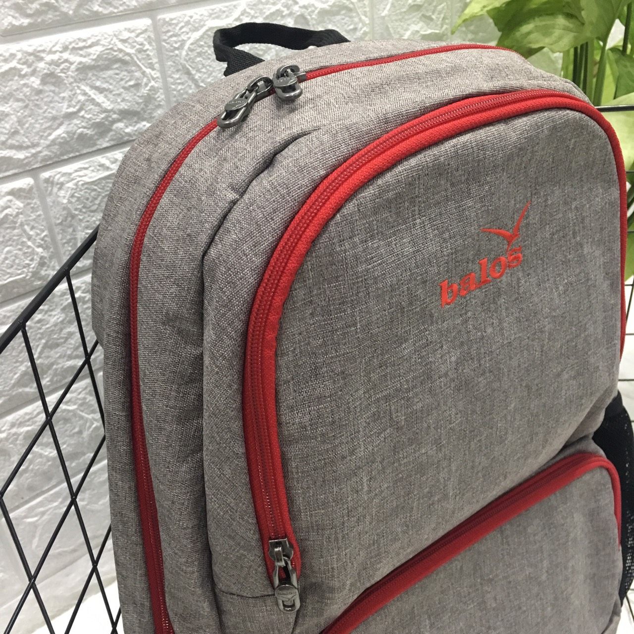 Balo Laptop Thời Trang Balos WIKTOR L.grey 15.6 Inch