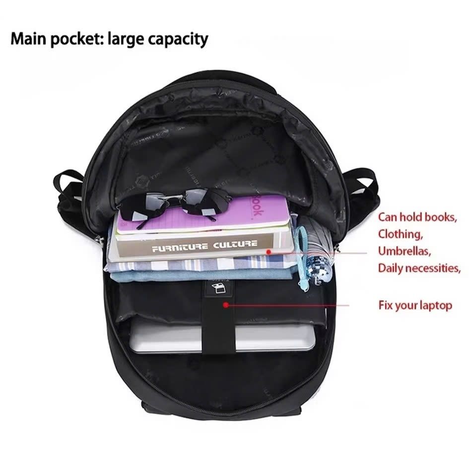May Balo Thương Hiệu Chất Lượng Cao Đựng Laptop 15.6 inch Chống Thấm, Nhẹ Theo Yêu Cầu - BL2499
