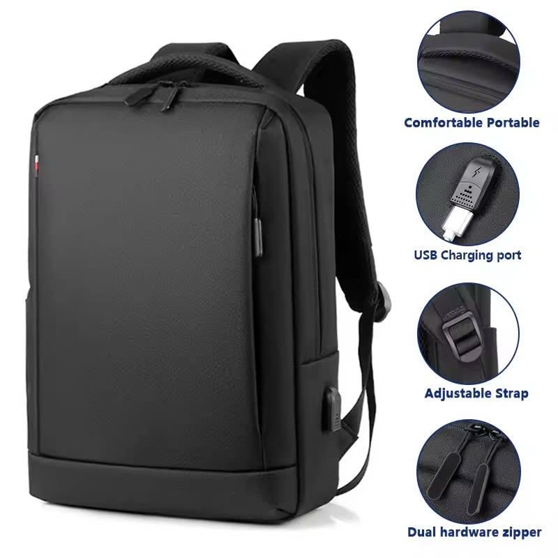 May Balo Laptop Cao Cấp, Chống Nước, Tích Hợp Cổng USB, Dành Cho Mọi Đối Tượng Theo Yêu Cầu - BL2413