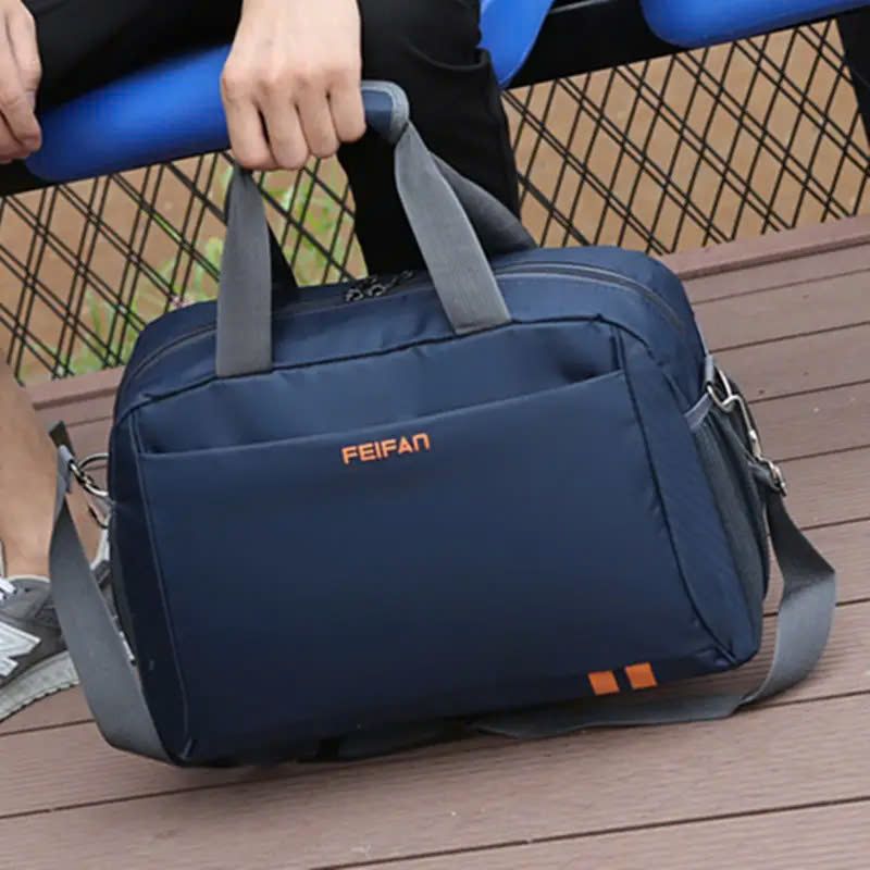 May Túi du lịch vải Oxford, túi xách tay và đeo vai, túi thể thao, túi tập gym theo yêu cầu - BL24175