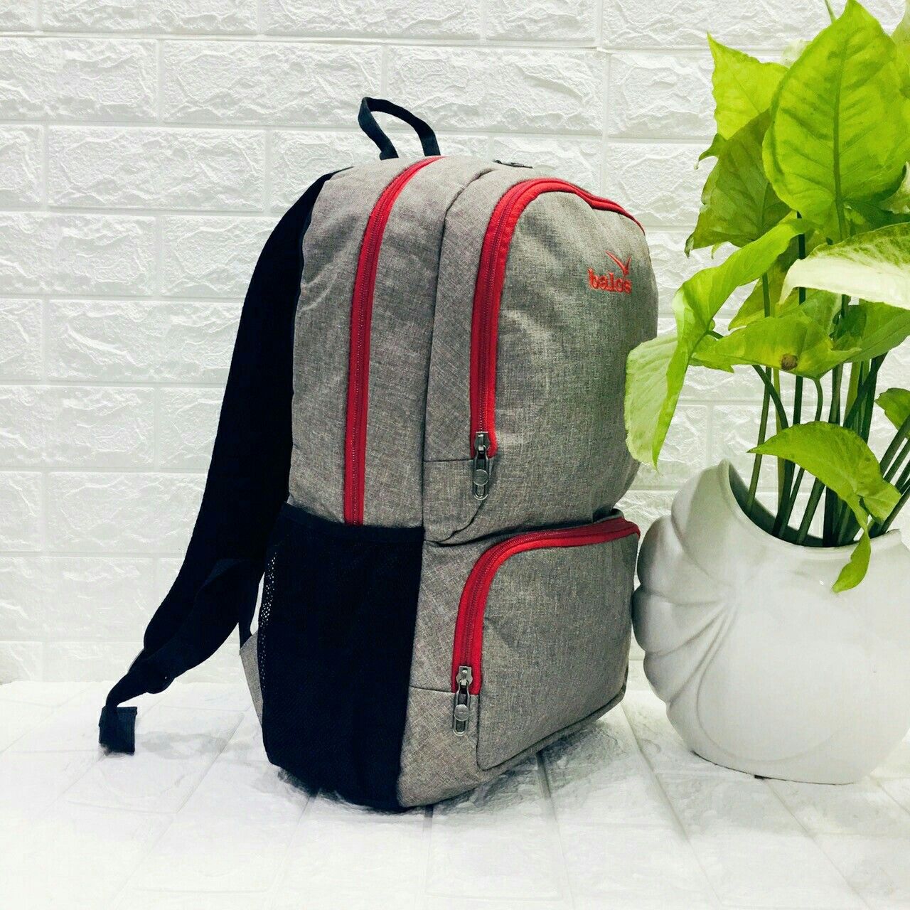 Balo Laptop Thời Trang Balos WIKTOR L.grey 15.6 Inch