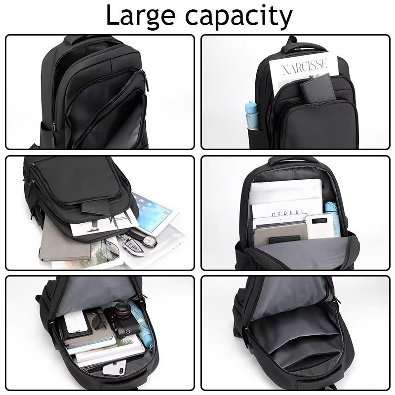 May Balo Thời Trang Thông Minh Có Cổng Sạc USB Dành Cho Nam Nữ Theo Yêu Cầu - BL2445