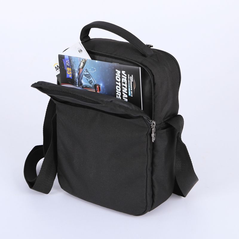 Túi Đeo Chéo Thời Trang Balos VERTICAL 1 BLACK