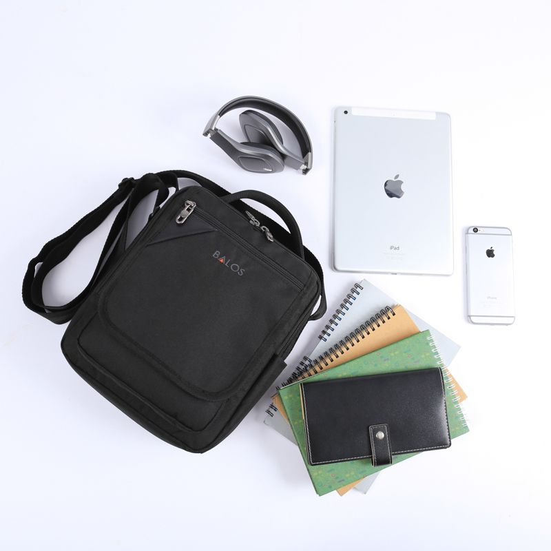 Túi Đeo Chéo Thời Trang Balos VERTICAL 1 BLACK