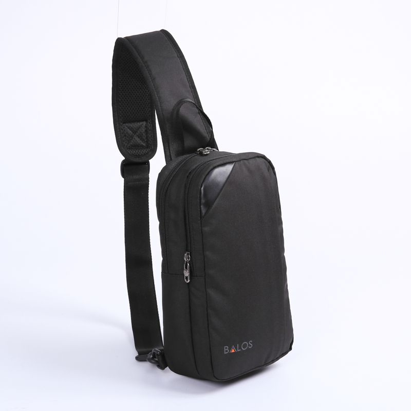  Balos ZEN SLING 2 Black - Balo Chéo 1 Quai Thời Trang 