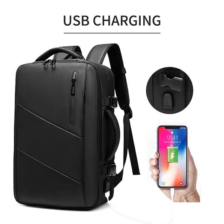 May Balo Laptop Thông Minh Dung Lượng Lớn, Chống Nước, Túi Mở Rộng, Cổng USB Theo Yêu Cầu - BL24109