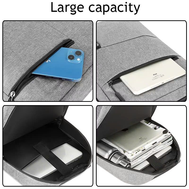 May Balo Laptop Da Cao Cấp 15.6 Inch Dành Cho Mọi Đối Tượng Theo Yêu Cầu - BL2444