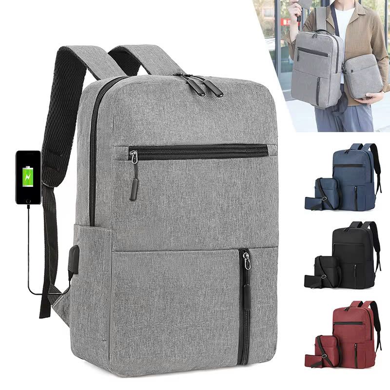 May Balo Laptop Da Cao Cấp 15.6 Inch Dành Cho Mọi Đối Tượng Theo Yêu Cầu - BL2444