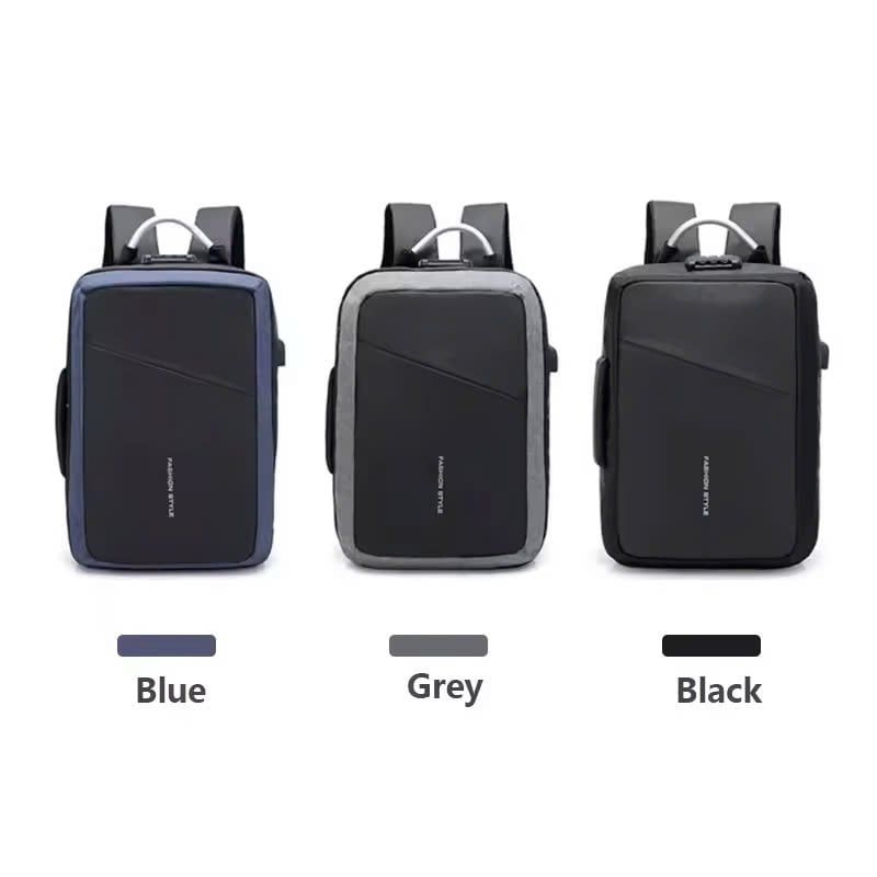 May Balo Laptop Chống Trộm, Chống Nước, Tích Hợp Cổng USB, Thiết Kế Thông Minh Theo Yêu Cầu - BL2421
