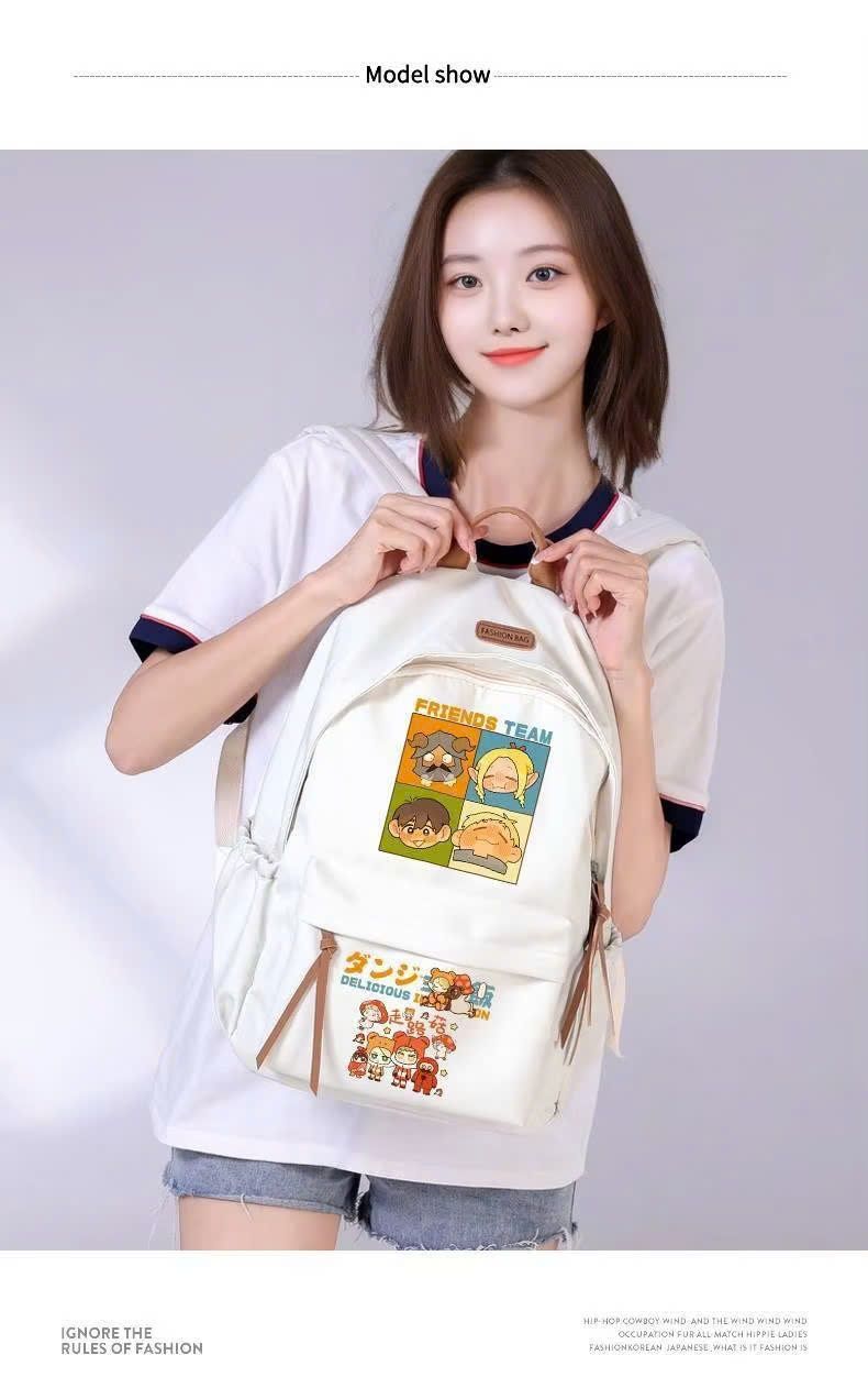 May Balo Anime Delicious Cho Học Sinh Theo Yêu Cầu - BL24143