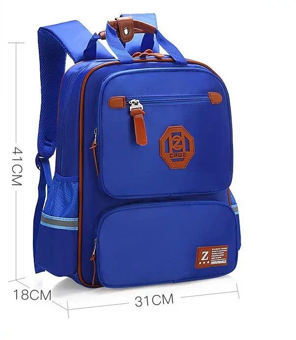 May Balo Học Sinh Thiết Kế Đơn Giản, Nhẹ, Thoáng Khí Theo Yêu Cầu - BL24111