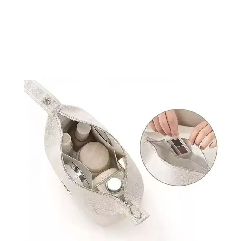 May Túi đựng mỹ phẩm vải Canvas theo yêu cầu - BL2481