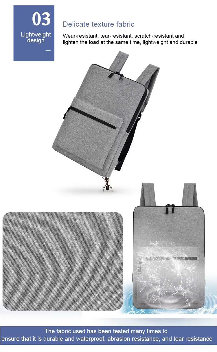 May Balo Laptop Siêu Mỏng Chống Nước Đựng Máy Tính 14, 15.6 Đa Năng Theo Yêu Cầu - BL24141