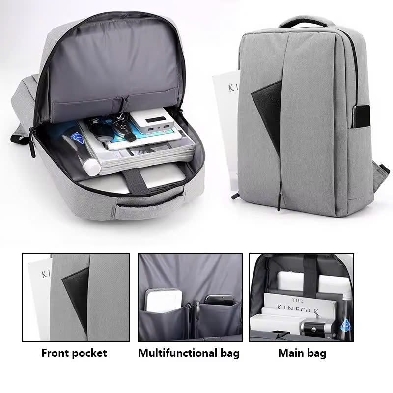 May Balo Laptop Cao Cấp, Chống Nước, Dung Tích Lớn, Chất Liệu Polyester, Dành Cho Mọi Đối Tượng Theo Yêu Cầu - BL2424