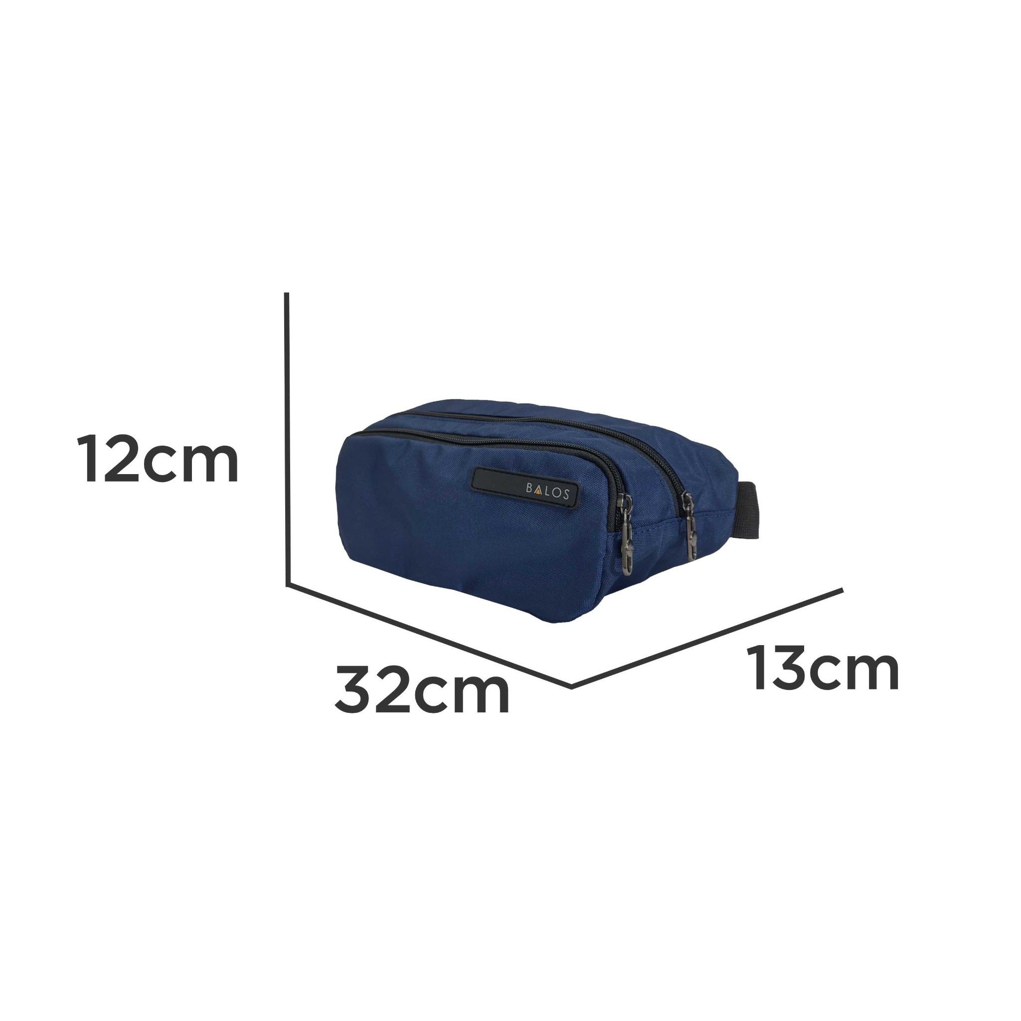  Balos BOOMERANGE Cross Bags Navy - Túi đeo chéo thời trang 