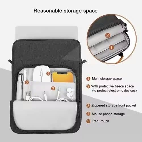 May Túi Chống Sốc Đựng Laptop và Máy Tính Bảng Đeo Vai và Cầm Tay Đứng Theo Yêu Cầu - TL2418