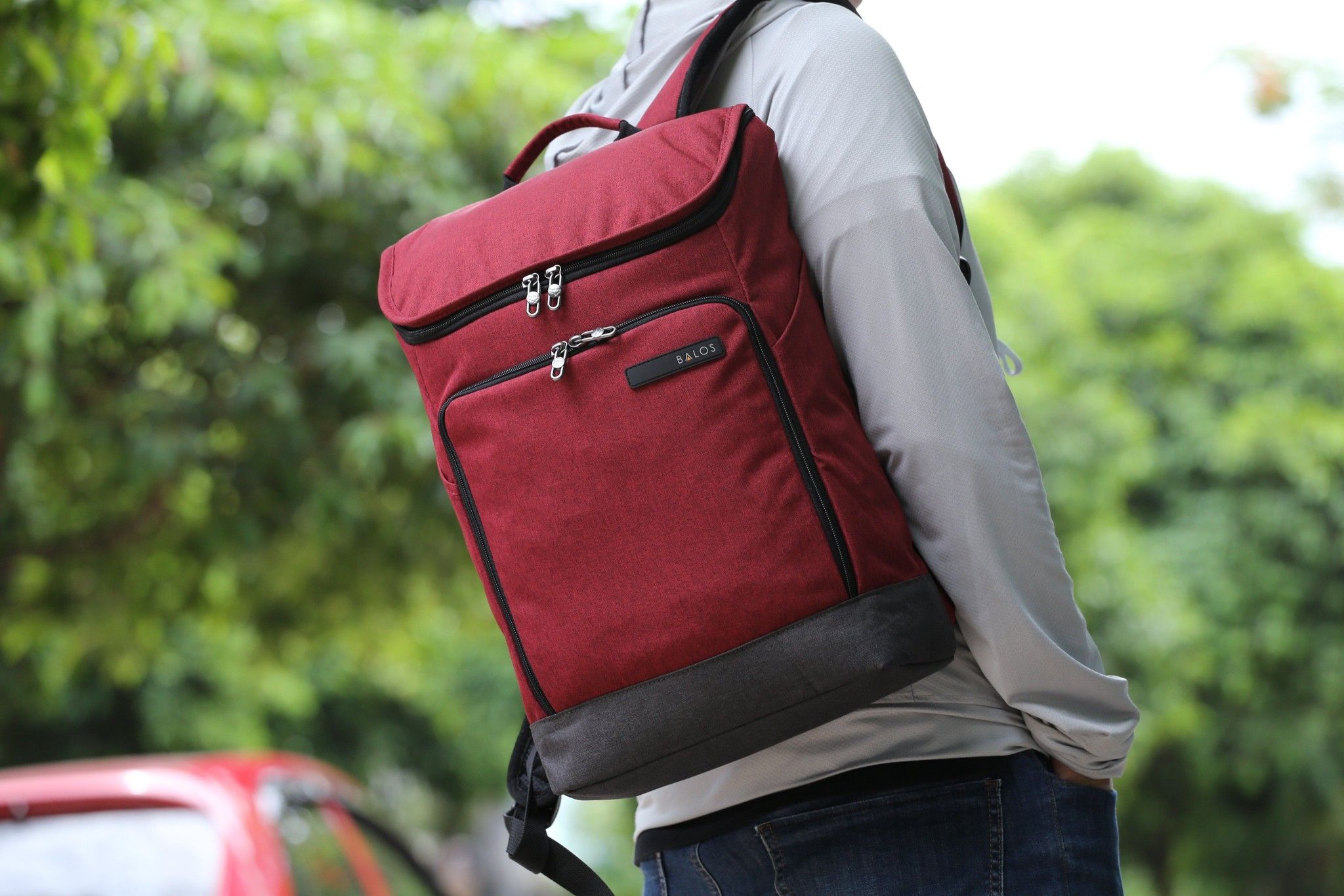 Balo Laptop Thời Trang KK1 D.Red 15.6 inch