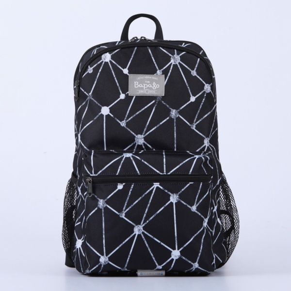  Balos AKIRA Black/White Backpack - Balo Thời Trang 