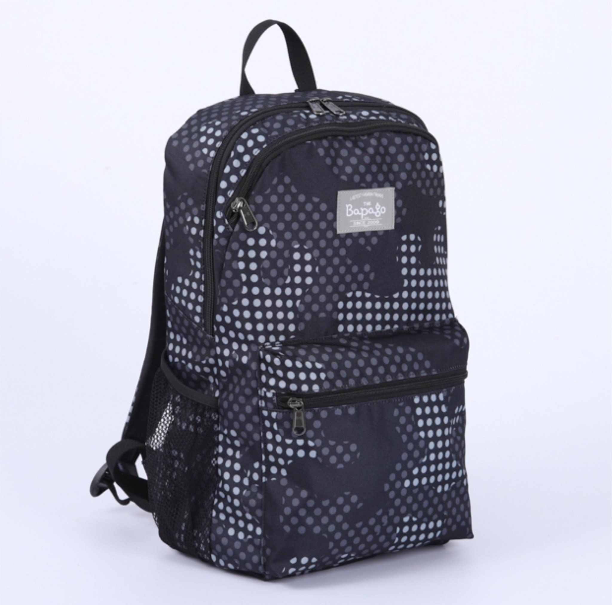 Balos AKIRA Black/Grey Backpack - Balo Thời Trang