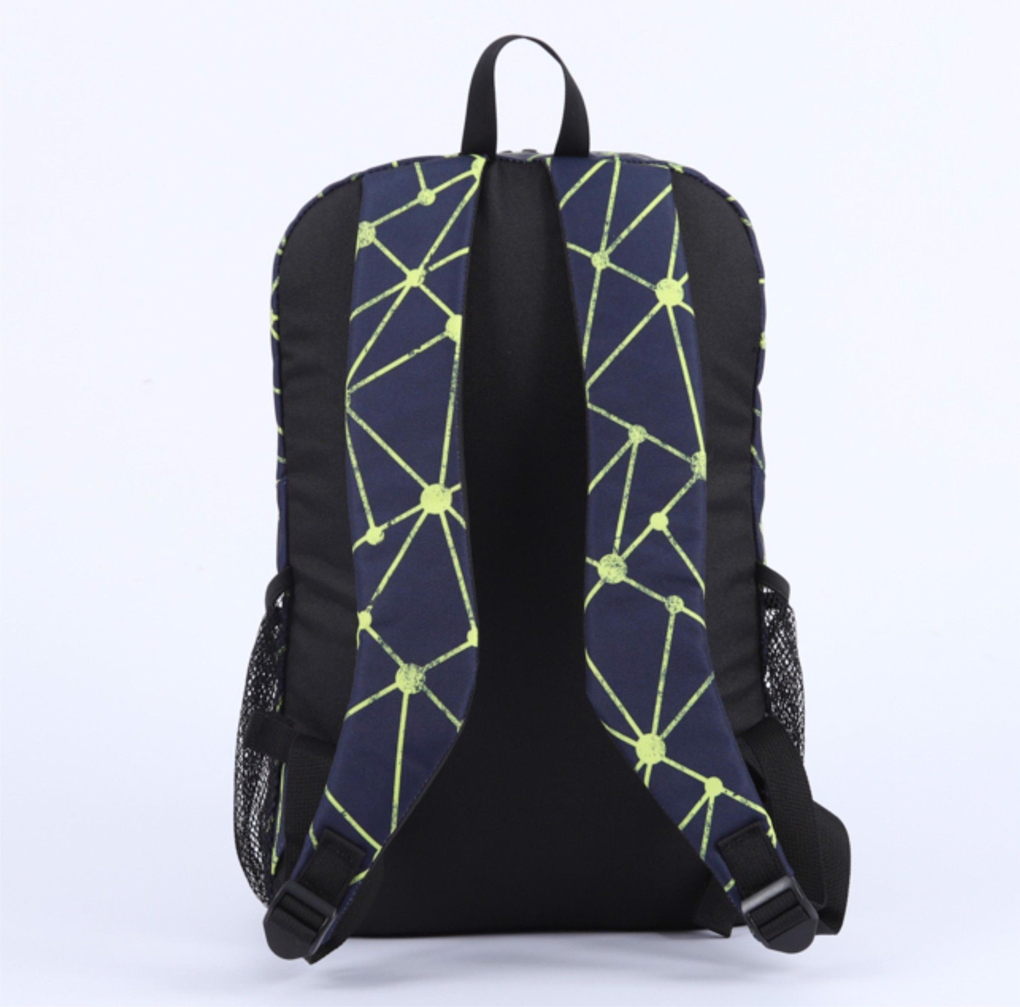 Balos AKIRA Navy/Green Backpack - Balo Thời Trang