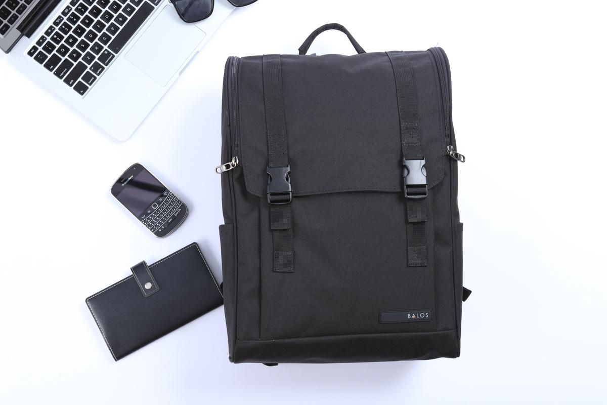Balos FORWAY Black Backpack - Balo Laptop Thời Trang