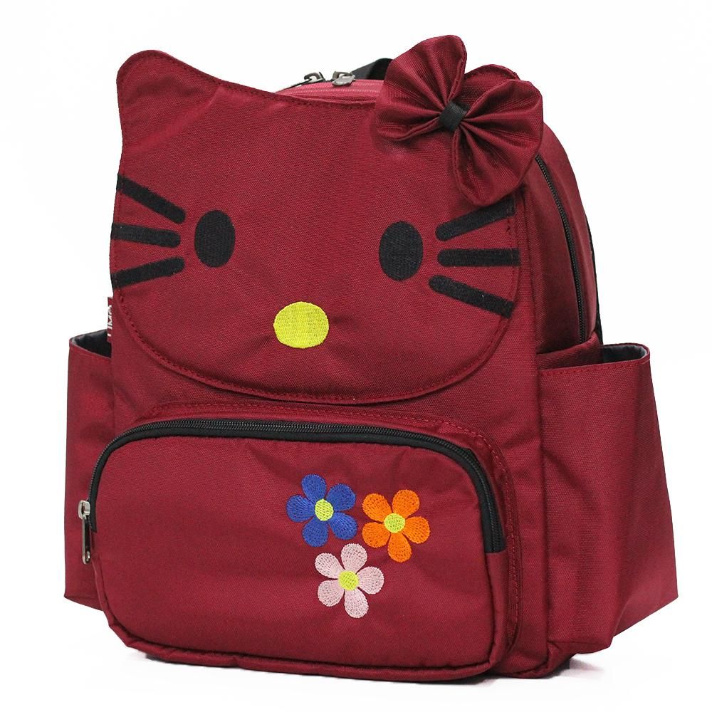 Balo Mầm Non, Tiểu Học UMO Kitty-1 D.Red Đỏ Đô