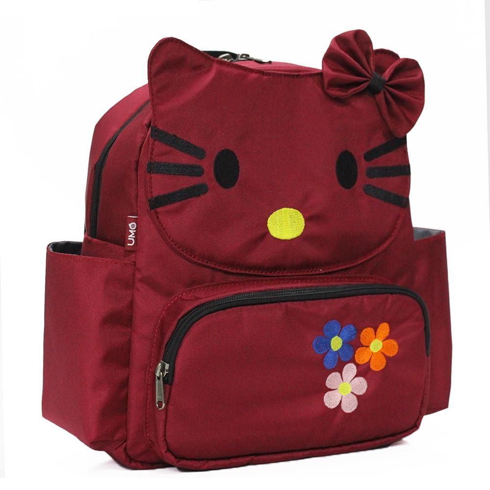 Balo Mầm Non, Tiểu Học UMO Kitty-1 D.Red Đỏ Đô