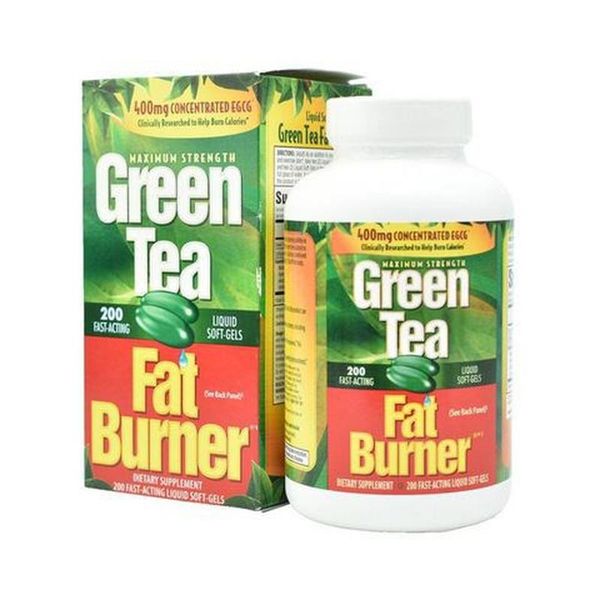 Viên Uống Hỗ Trợ Giảm Cân Trà Xanh Giảm Cân Green Tea Fat Burner 200 Viên - Mỹ