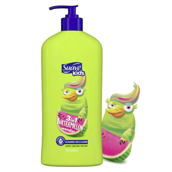 Sữa Tắm Suave Kids 3in1 Hương Dưa Hấu - 532ml