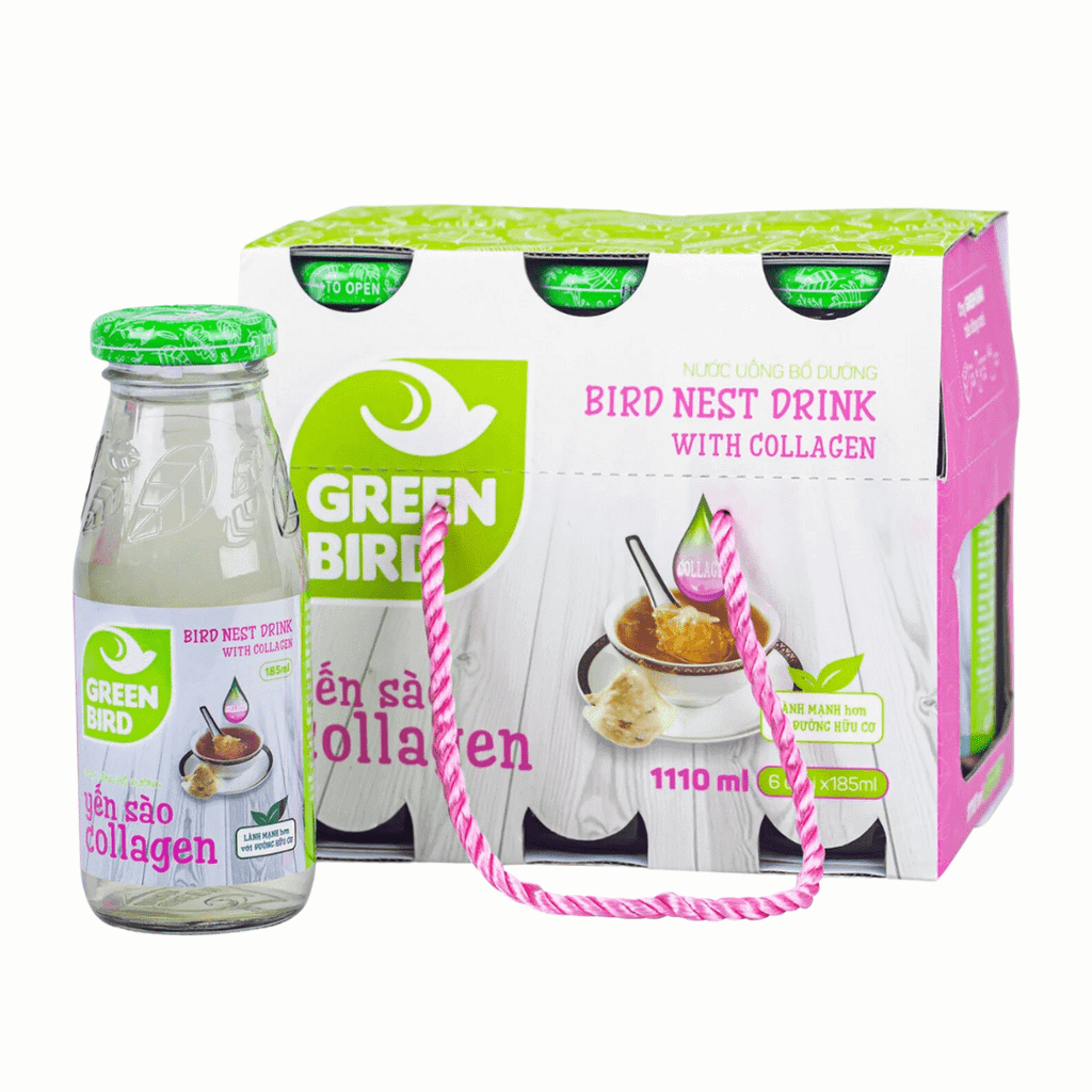 Nước Yến Sào Green Bird - Lốc 6 Chai