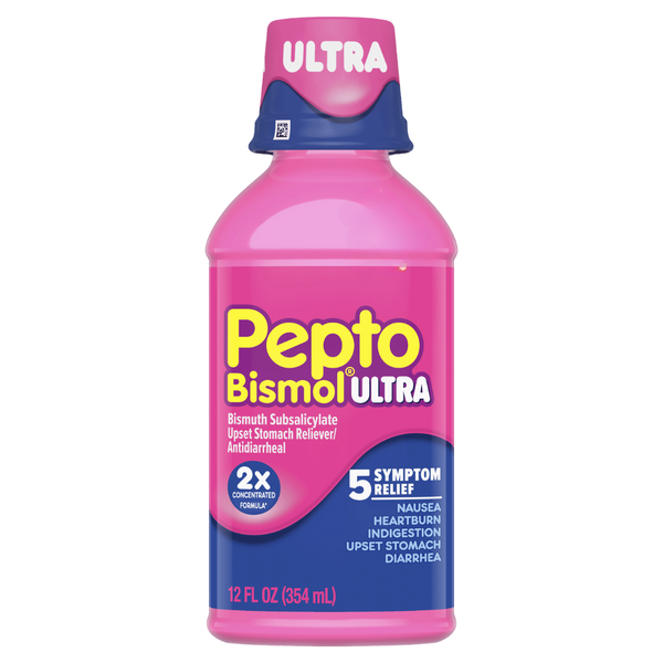 Sirô Chuyên Trị Tiêu Hoá Dạ Dày Pepto Bismol 2X - 354ml Của Mỹ