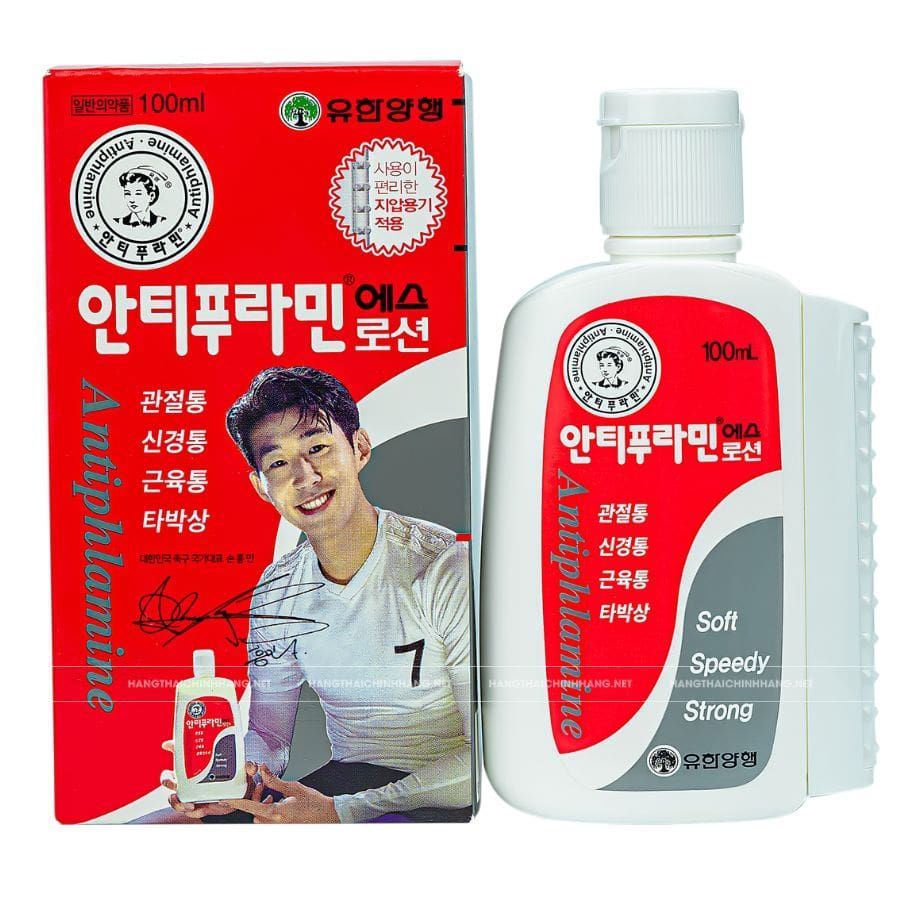 Dầu Nóng Xoa Bóp Yuhan Antiphlamine Hàn Quốc 100ML
