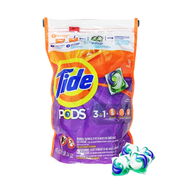 Viên Giặt Tide Mỹ - Túi 39 Viên