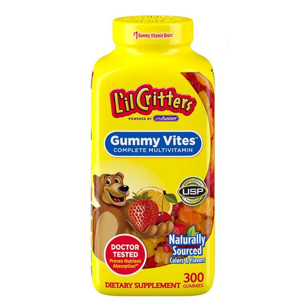 Kẹo Dẻo Gummy Vites L'il Critters - 300 Viên (Hộp)